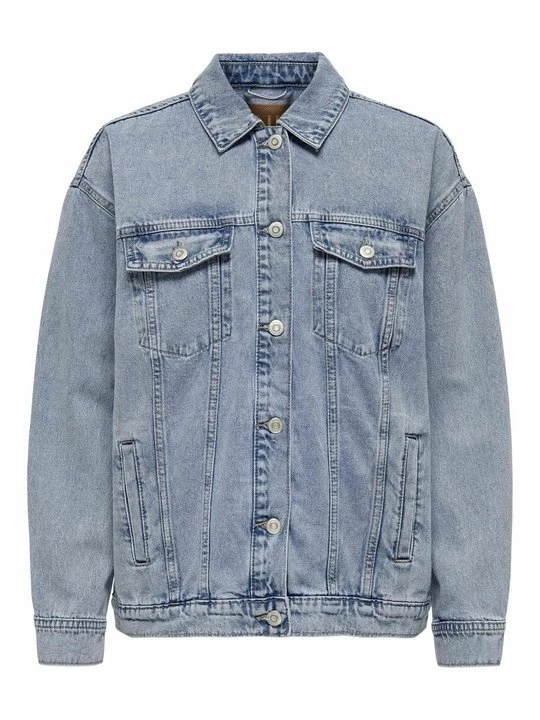 Foto van product Spijkerjas Only lichtblauw denim
