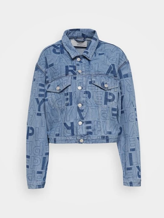 Foto van product Spijkerjas Replay lichtblauw denim