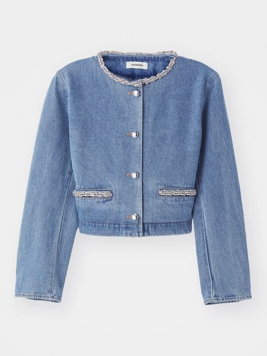 Foto van product Spijkerjas Sandro blauw