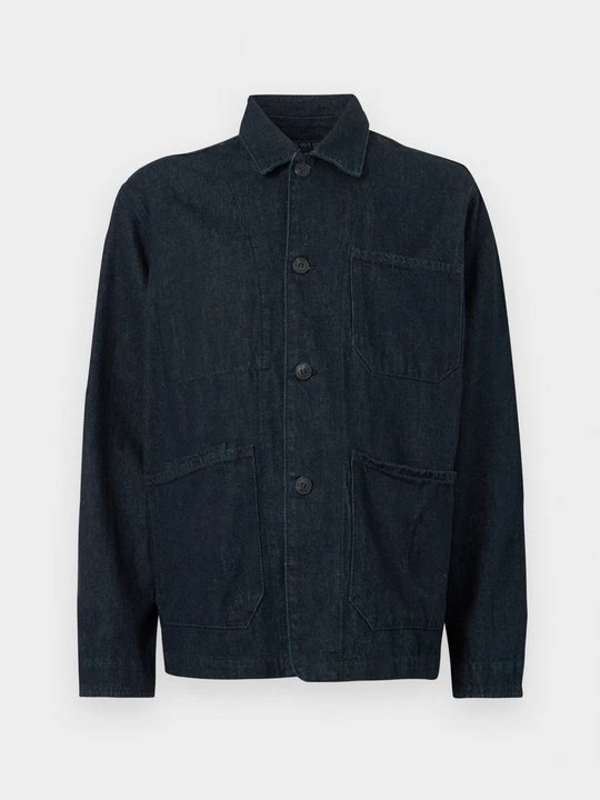 Foto van product Spijkerjas Selected donkerblauw denim
