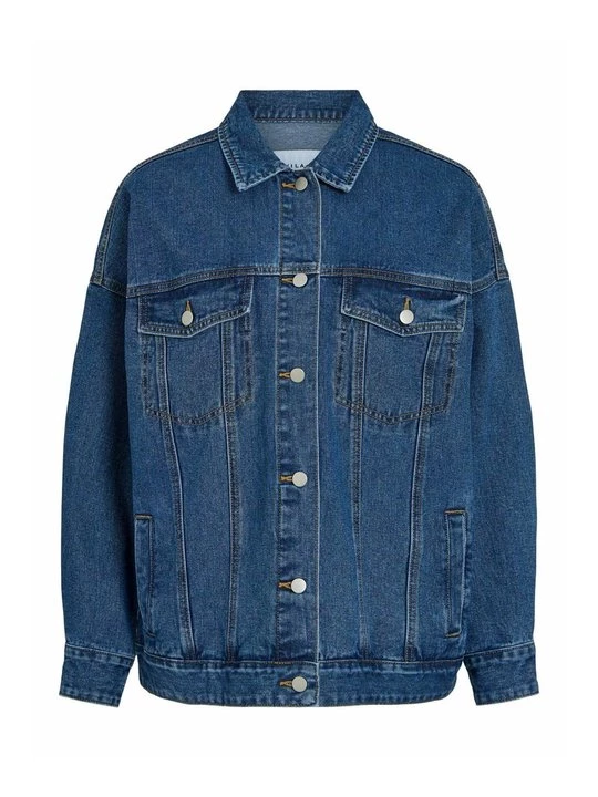 Foto van product Spijkerjas Vila blauw gemêleerd