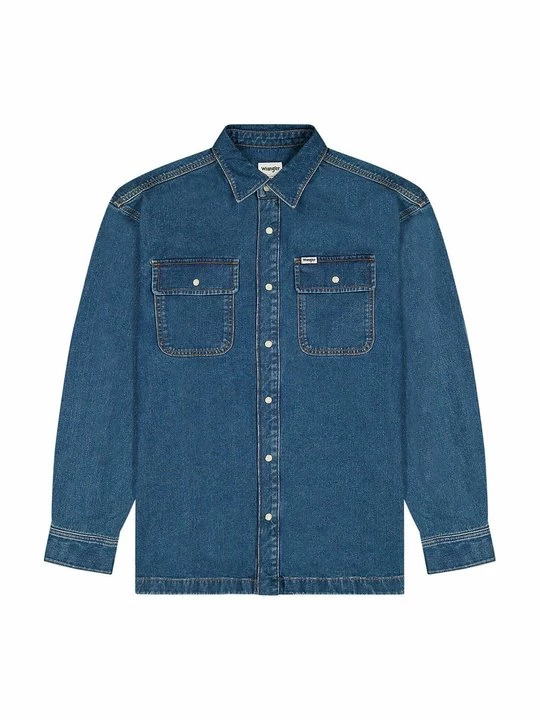 Foto van product Spijkerjas Wrangler blauw