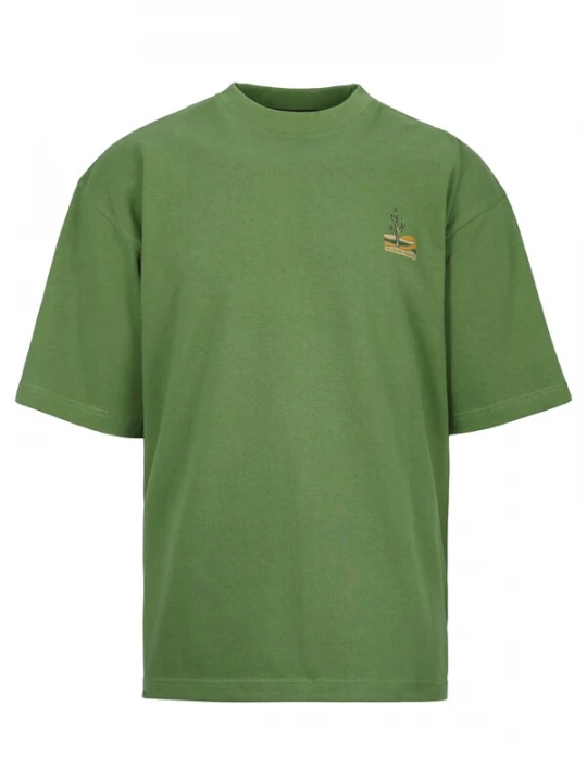Foto van product SPITZBUB Shirt beige / groen / olijfgroen