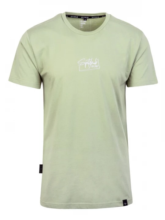 Foto van product SPITZBUB Shirt 'Damian' groen / wit
