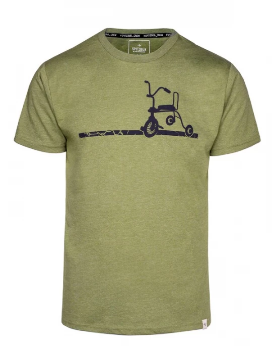 Foto van product SPITZBUB Shirt 'Erich' groen / zwart