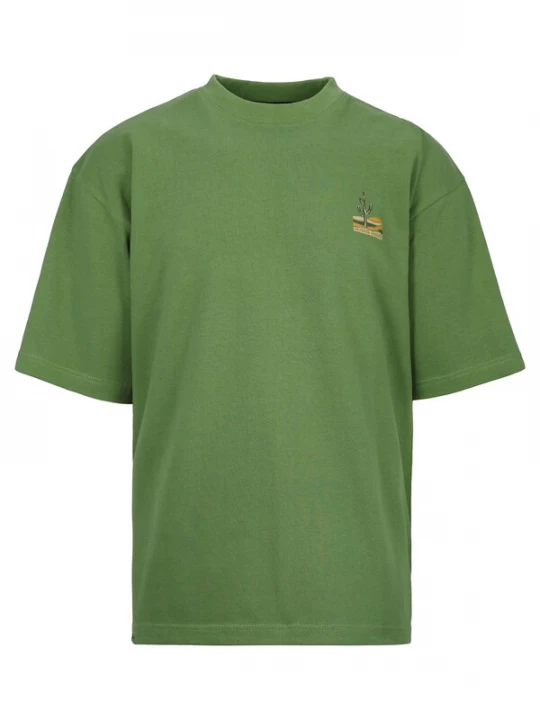 Foto van product SPITZBUB Shirt geel / groen / donkergroen / lichtoranje