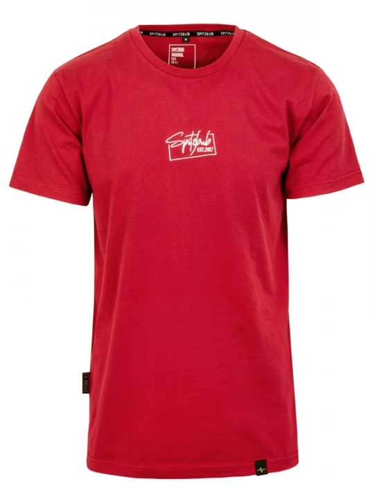 Foto van product SPITZBUB Shirt 'Heiko' rood / wit