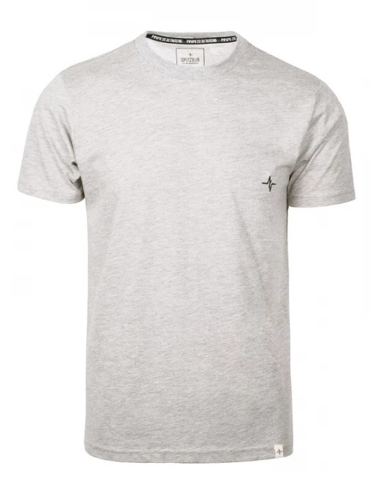 Foto van product SPITZBUB Shirt ' Hubert ' grijs / grijs gemêleerd / zwart