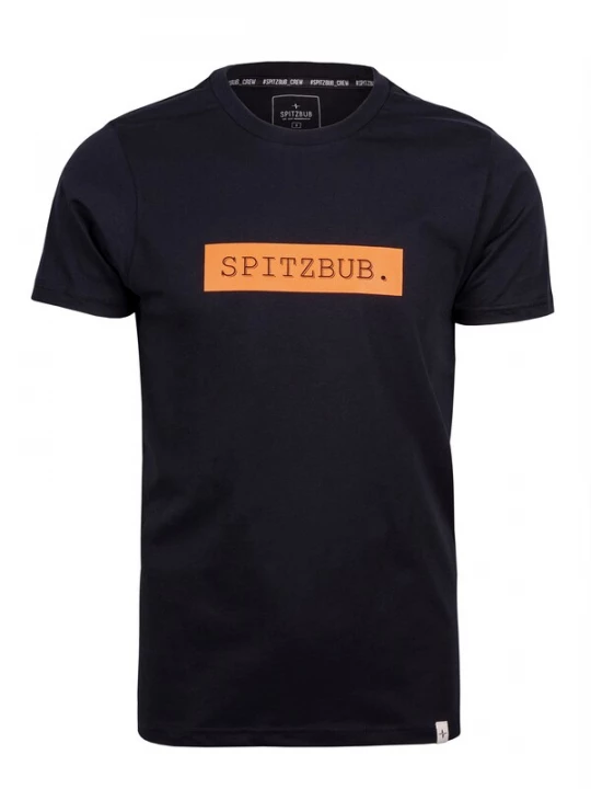 Foto van product SPITZBUB Shirt 'Johann' oranje / zwart