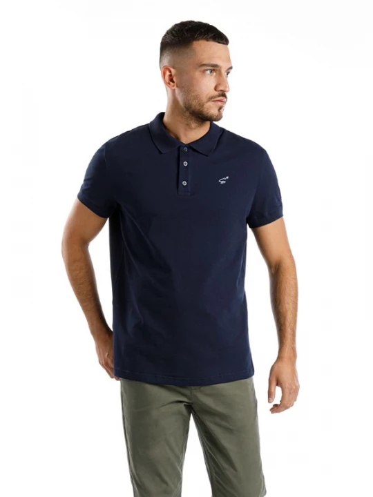 Foto van product SPITZBUB Shirt ' Leonard ' donkerblauw / wit