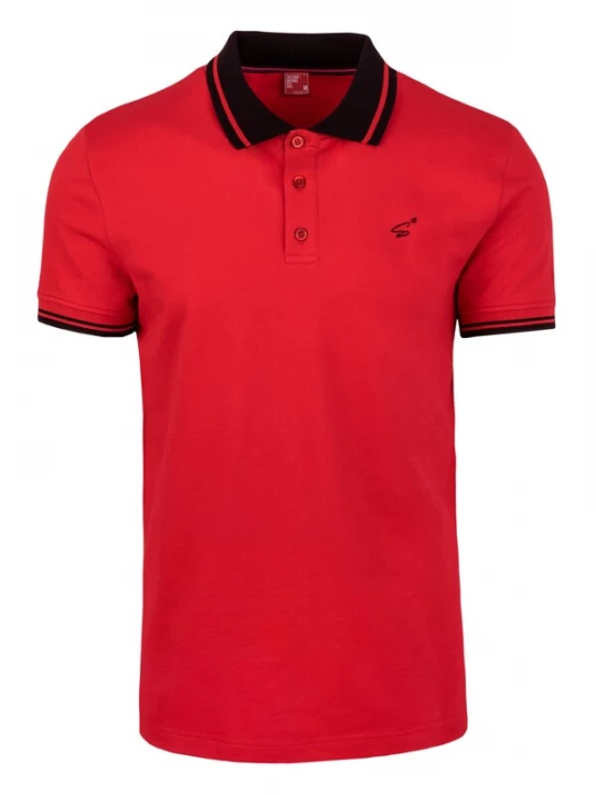 Foto van product SPITZBUB Shirt 'Rainer' rood / zwart