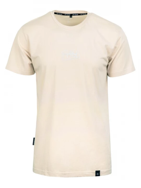 Foto van product SPITZBUB Shirt ' Sebastian ' sand / zwart / wit