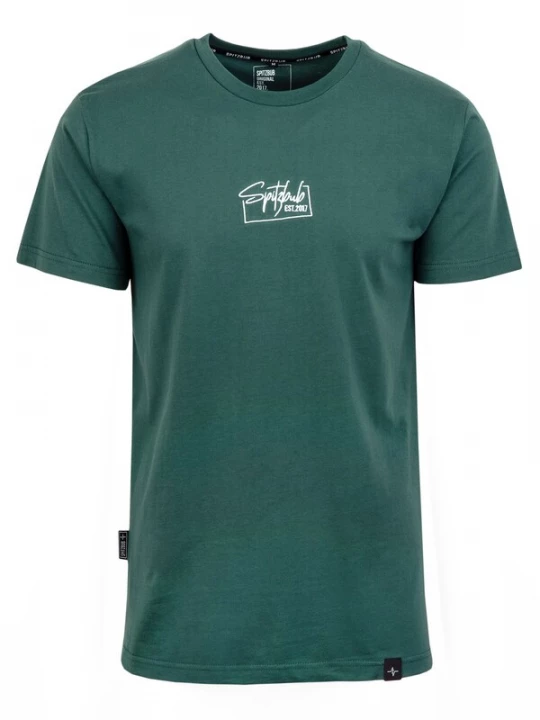 Foto van product SPITZBUB Shirt 'Thomas' groen / jade groen / wit