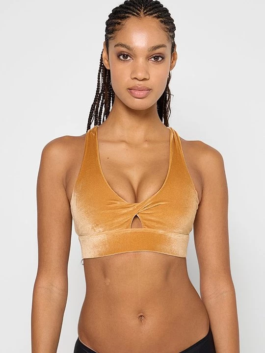 Foto van product Sport BH Fabletics bruin