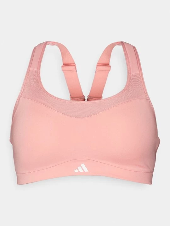 Foto van product Sport-bh met high support Adidas donkerroze