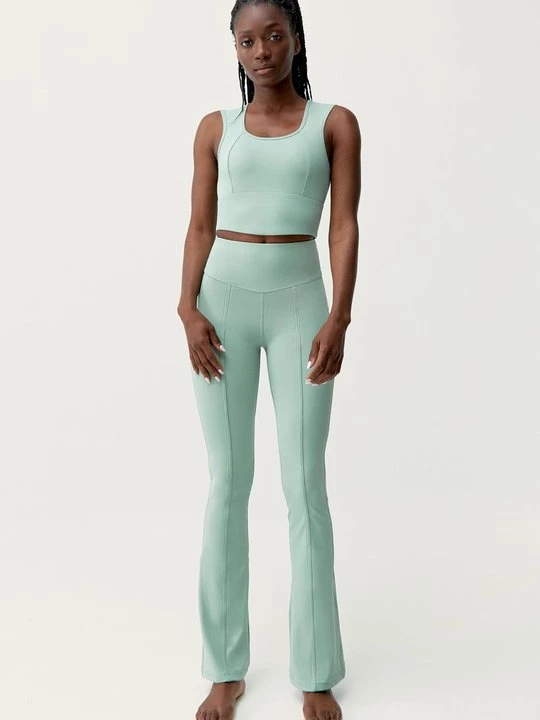 Foto van product Sport-bh met high support Born Living Yoga lichtgroen