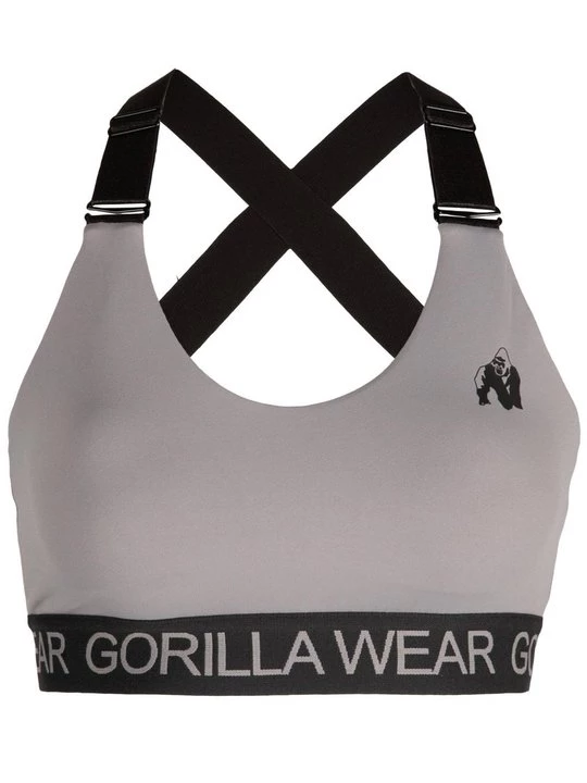 Foto van product Sport-bh met high support Gorilla Wear grijs
