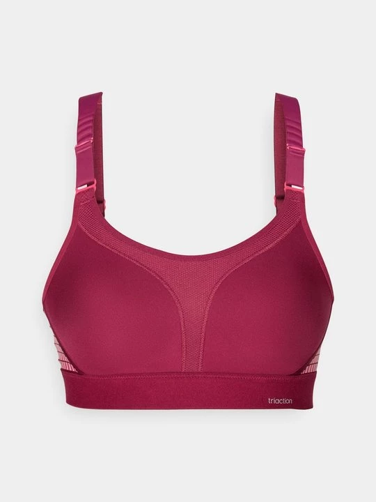 Foto van product Sport-bh met high support Triaction by Triumph bordeauxrood