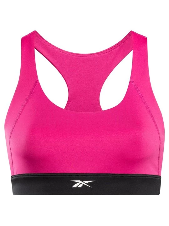 Foto van product Sport-bh met light support Reebok donkerroze
