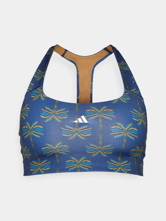 Foto van product Sport-bh met medium support Adidas blauw