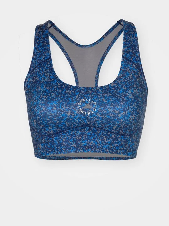 Foto van product Sport-bh met medium support Adidas by Stella McCartney donkerblauw