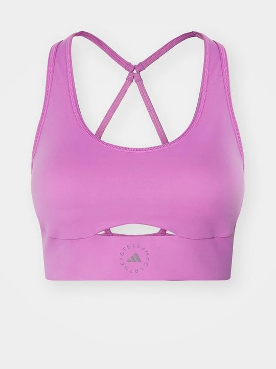 Foto van product Sport-bh met medium support Adidas by Stella McCartney lila