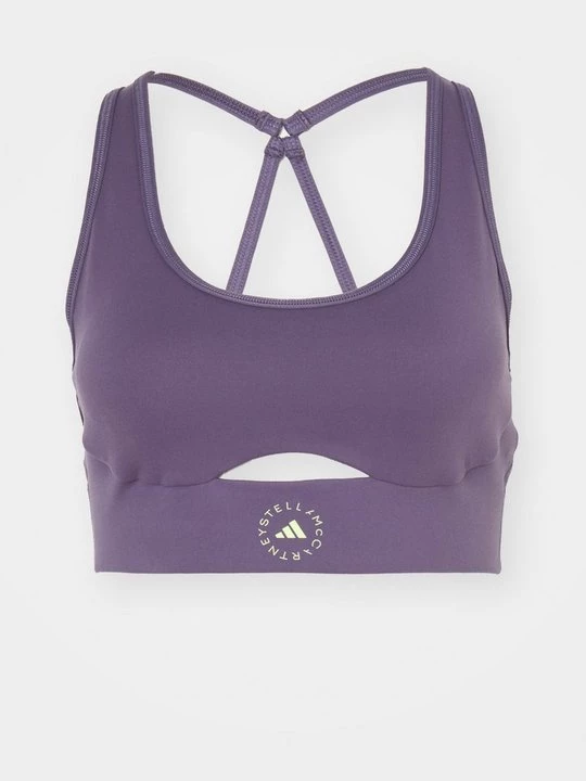 Foto van product Sport-bh met medium support Adidas by Stella McCartney neongroen