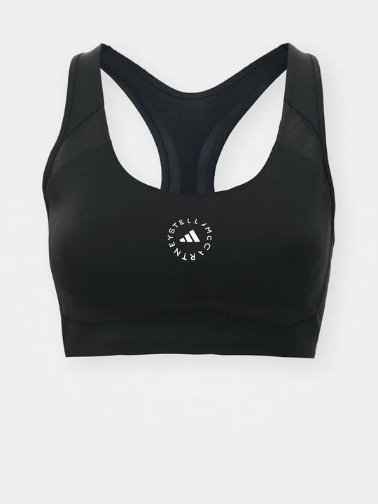Foto van product Sport-bh met medium support Adidas by Stella McCartney zwart