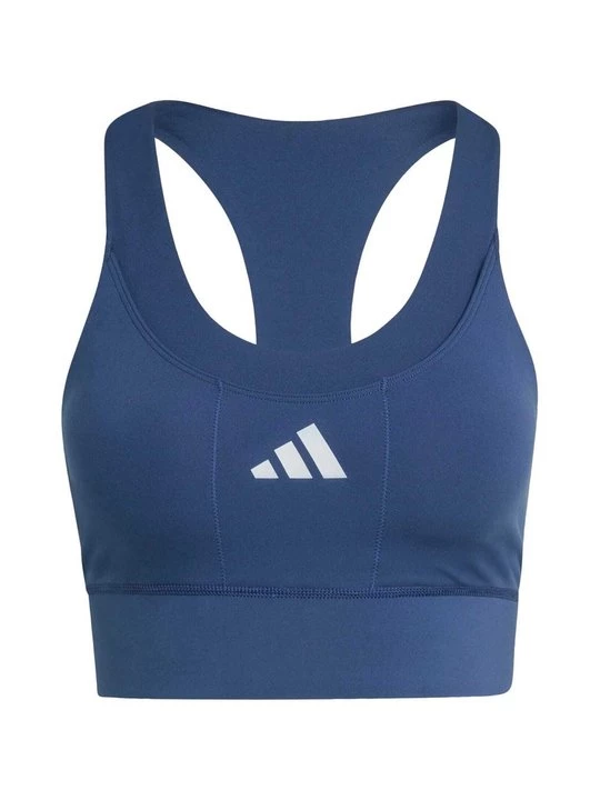 Foto van product Sport-bh met medium support Adidas donkerblauw