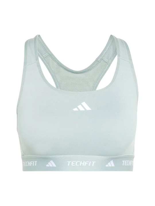 Foto van product Sport-bh met medium support Adidas mintgroen