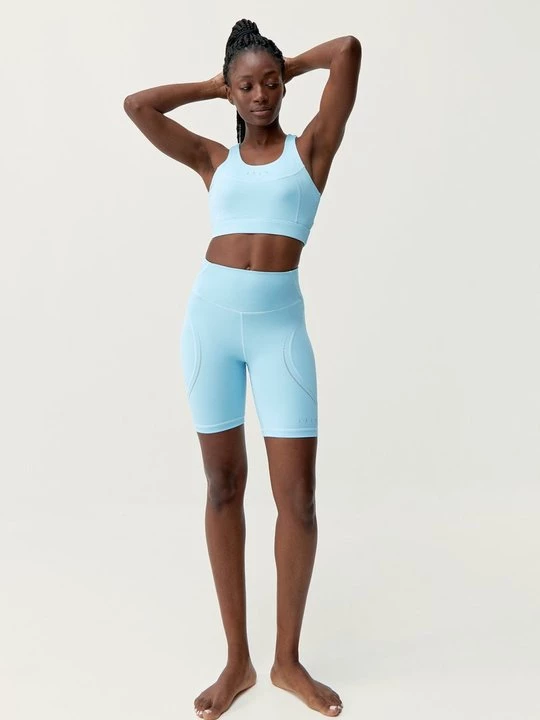 Foto van product Sport-bh met medium support Born Living Yoga blauw