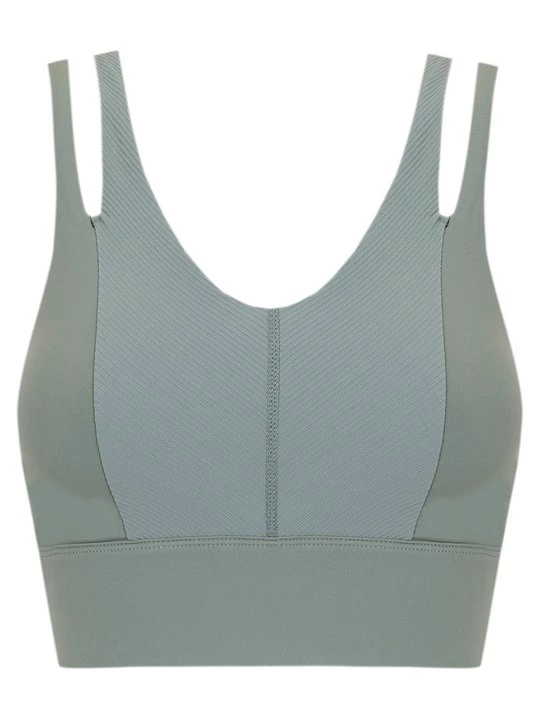 Foto van product Sport-bh met medium support Born Living Yoga groen