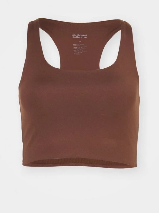 Foto van product Sport-bh met medium support Girlfriend Collective bruin