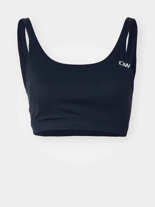 Foto van product Sport-bh met medium support ICANIWILL donkerblauw