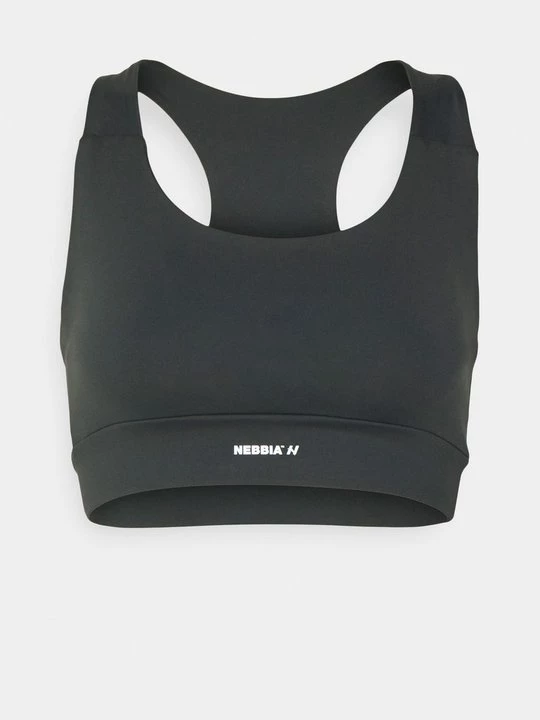 Foto van product Sport-bh met medium support NEBBIA donkergrijs