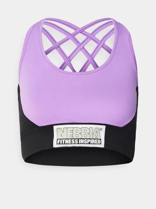 Foto van product Sport-bh met medium support NEBBIA lila