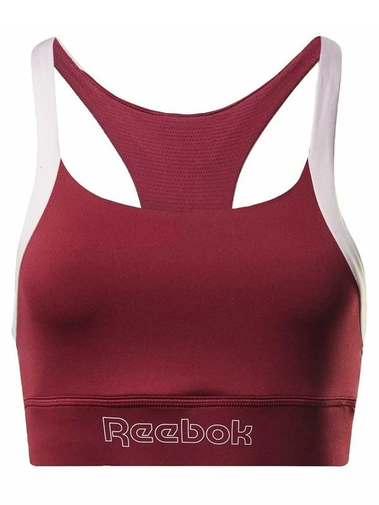 Foto van product Sport-bh met medium support Reebok rood