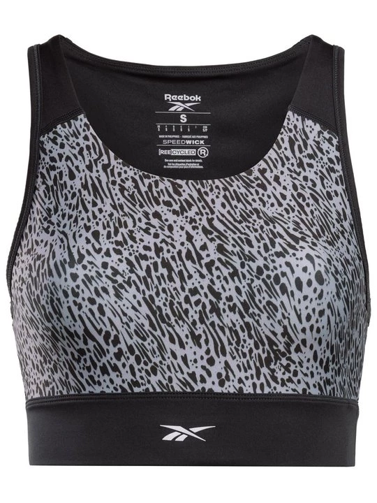 Foto van product Sport-bh met medium support Reebok zwart