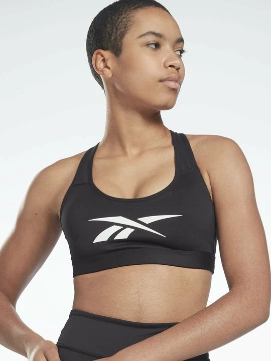 Foto van product Sport-bh met medium support Reebok zwart