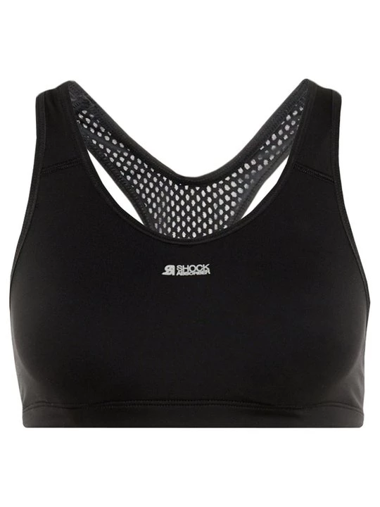 Foto van product Sport-bh met medium support Shock Absorber zwart
