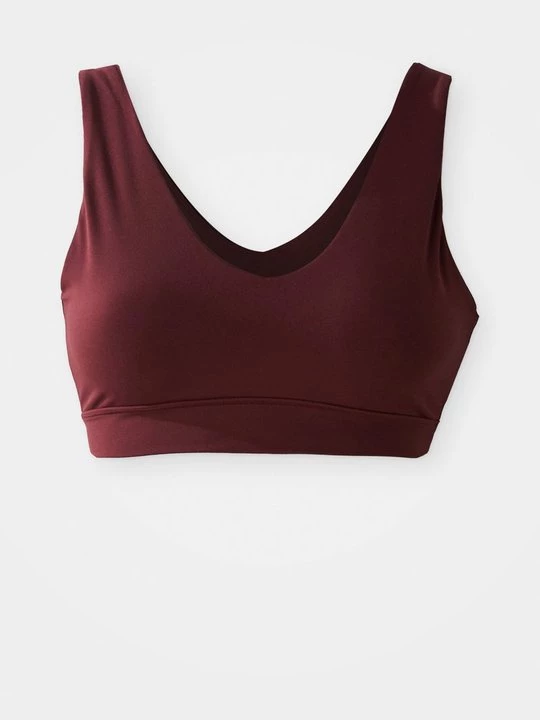 Foto van product Sport-bh met medium support Sweaty Betty donkerrood