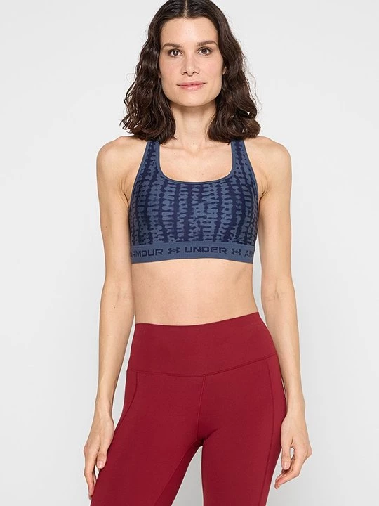 Foto van product Sport-bh met medium support Under Armour donkerblauw