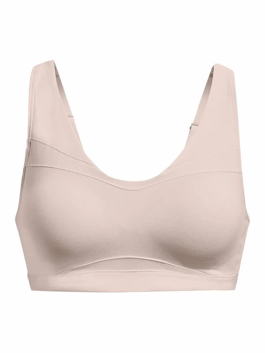 Foto van product Sport-bh met medium support Under Armour donkerroze