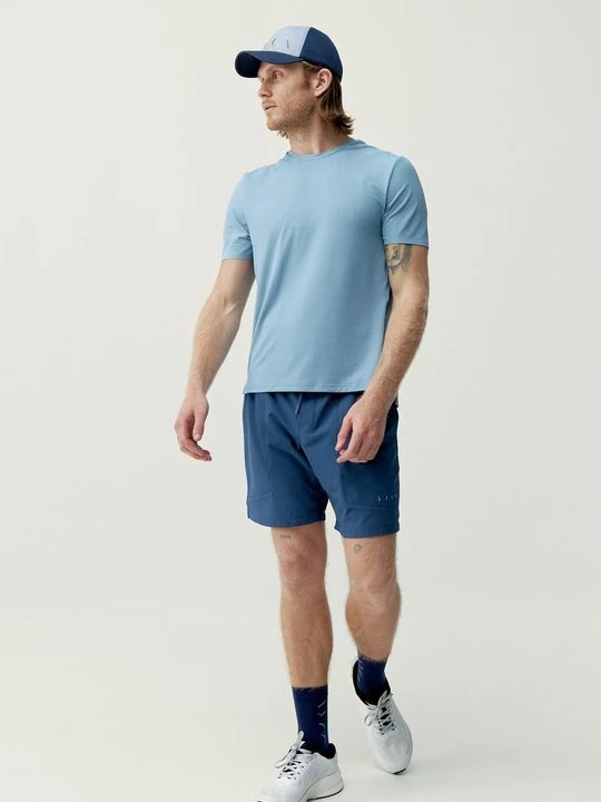 Foto van product Sport T-shirt Born Living Yoga blauw