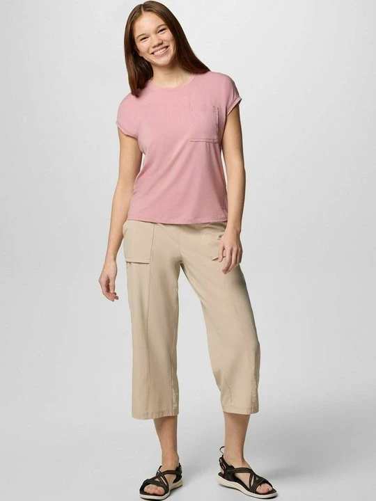 Foto van product Sport T-shirt Columbia donkerroze