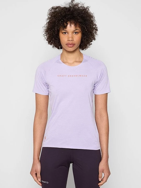 Foto van product Sport T-shirt Craft lila gemêleerd