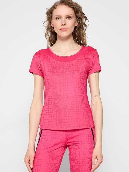 Foto van product Sport T-shirt EA7 Emporio Armani donkerroze