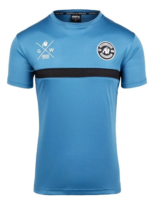 Foto van product Sport T-shirt Gorilla Wear blauw