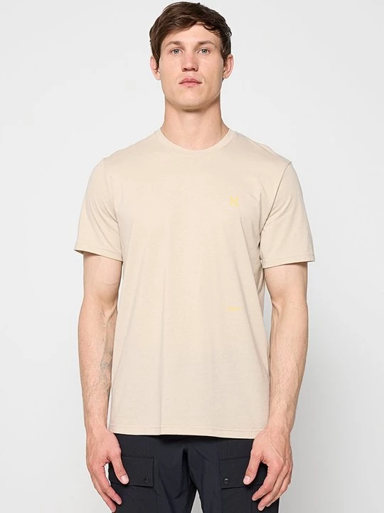 Foto van product Sport T-shirt Haglöfs beige mêleerd