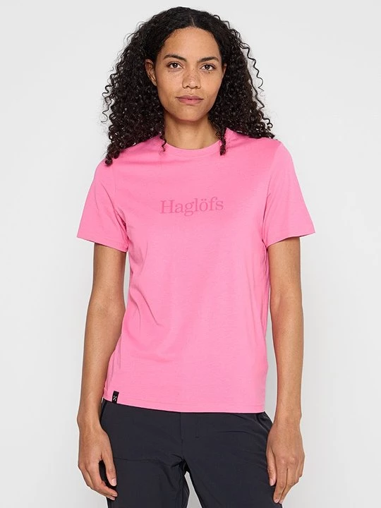 Foto van product Sport T-shirt Haglöfs donkerroze